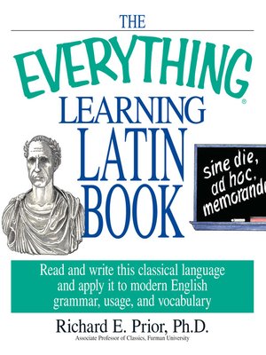 cover image of The Everything Learning Latin Book